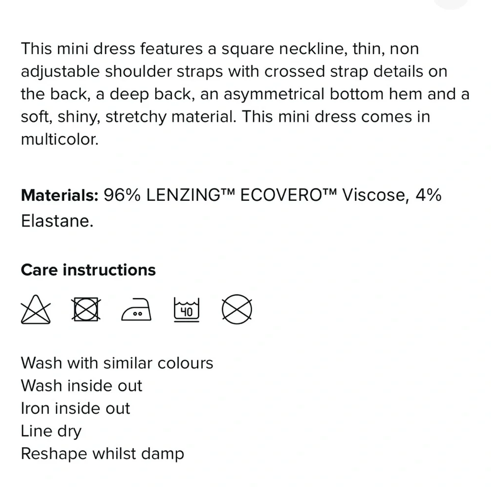 NA-KD Squared Neck Mini Dress - Picture 7 of 10